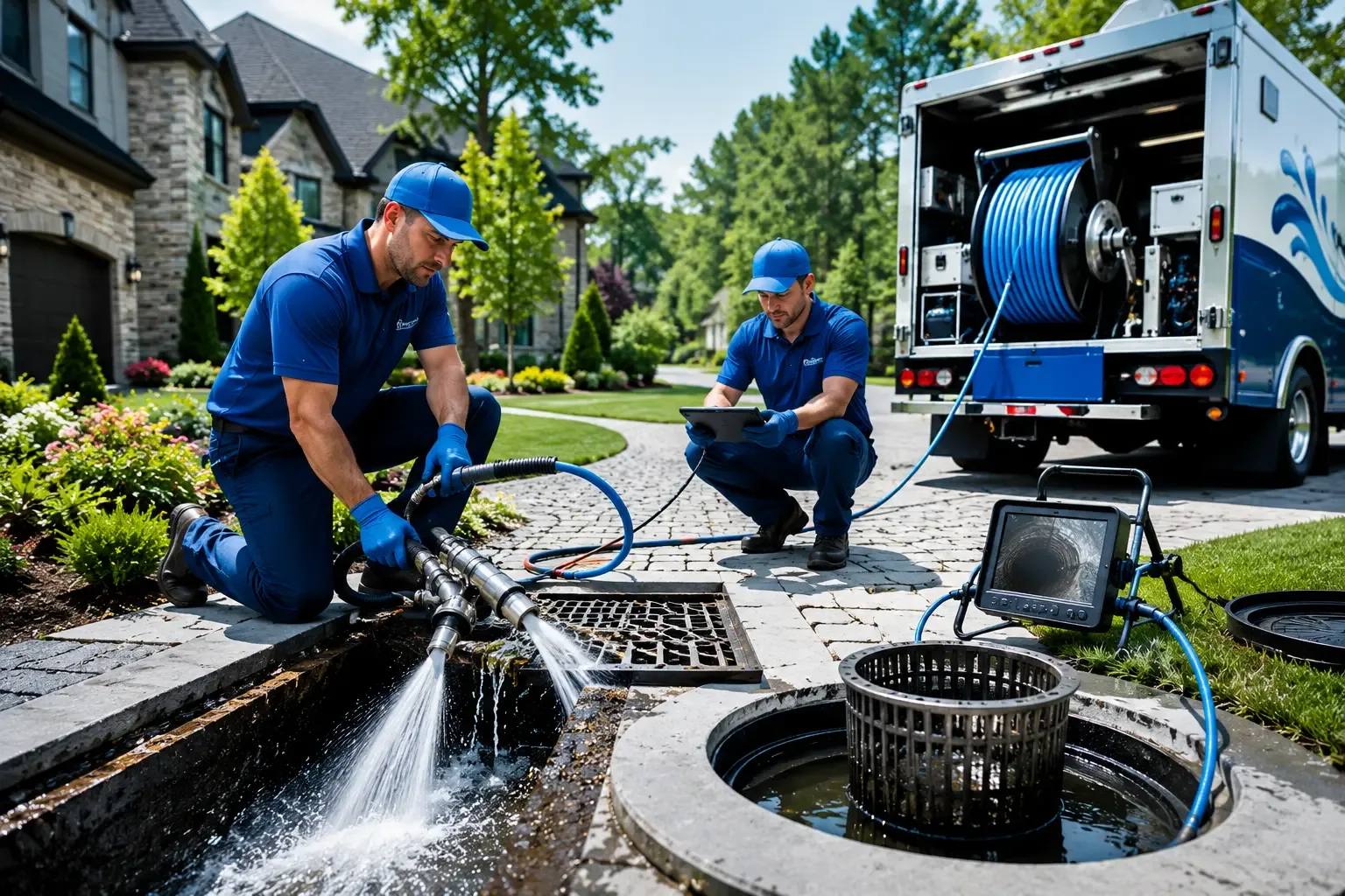 Local outdoor drain cleaning professionals in Goshen, OH